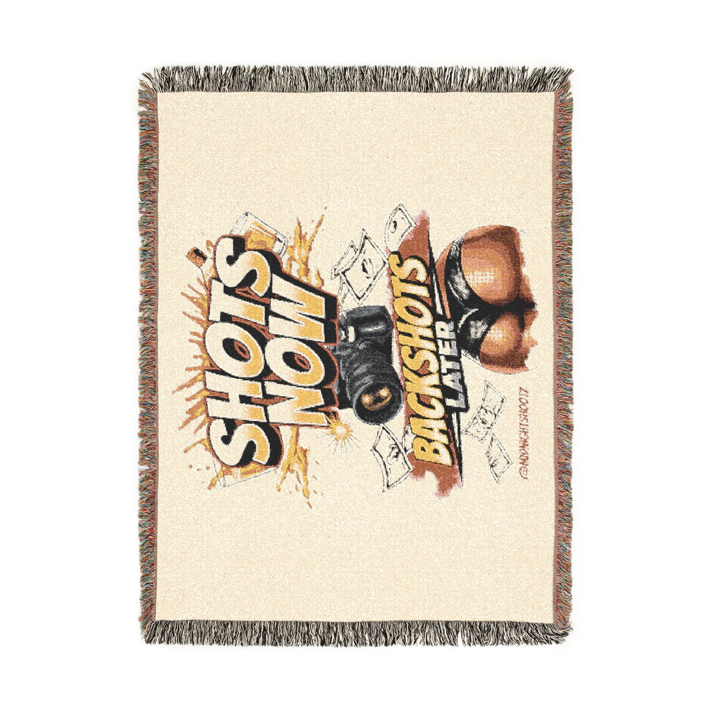 Shots Now Woven Blanket