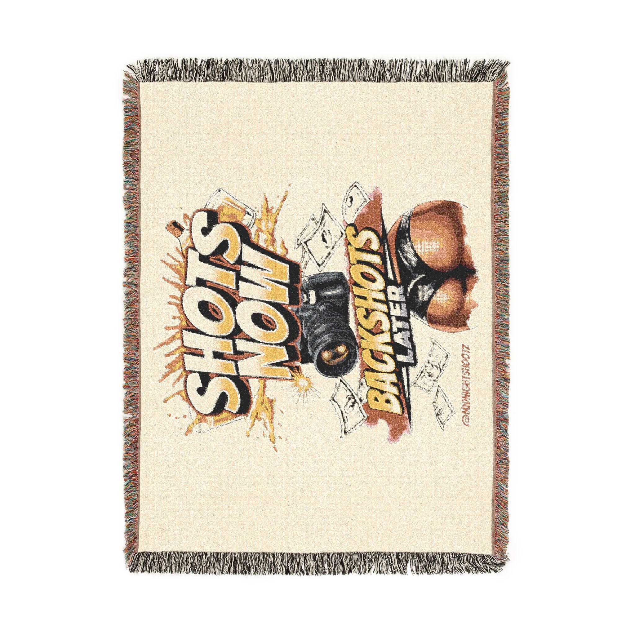 Shots Now Woven Blanket