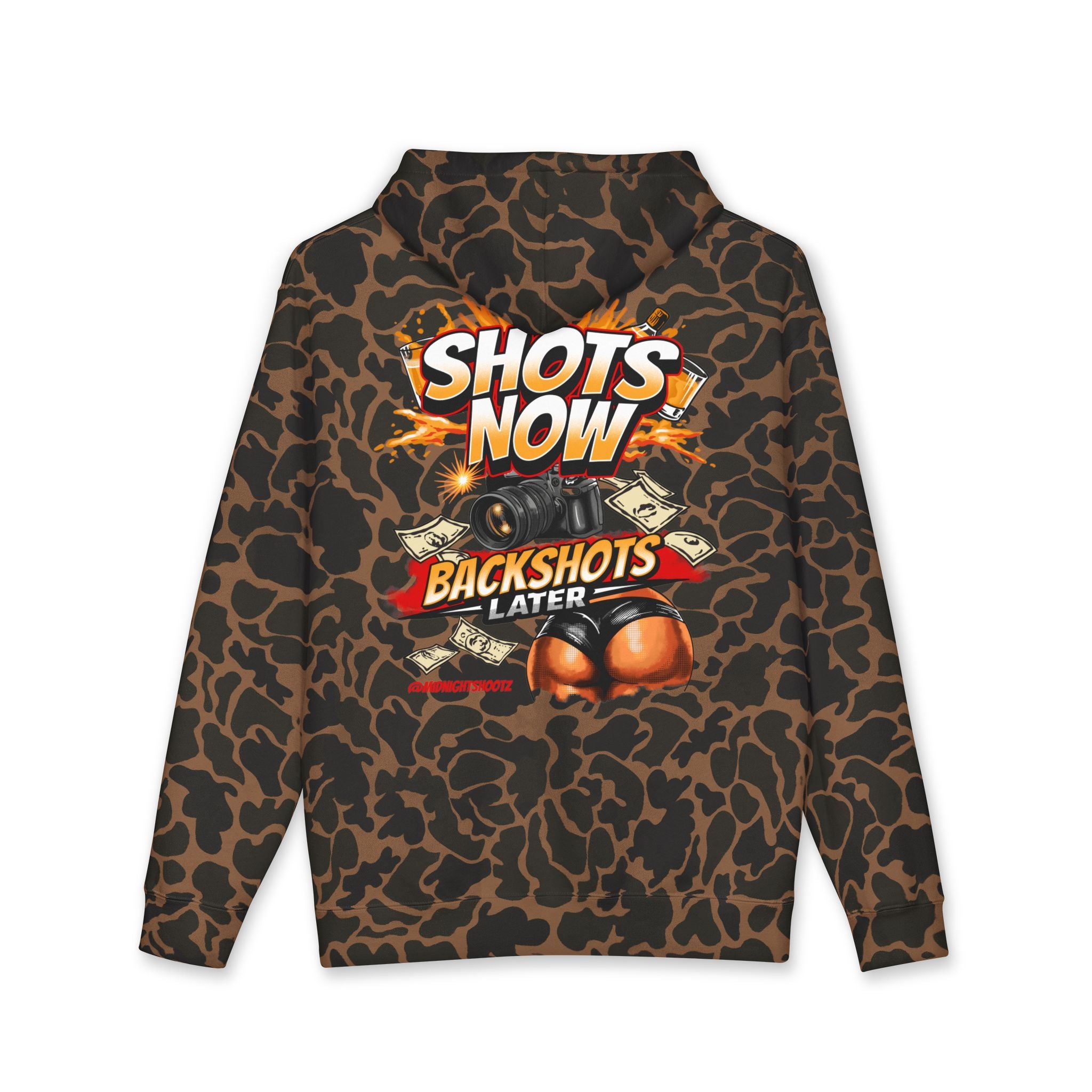 Shots Now Backshots Later Hoodie