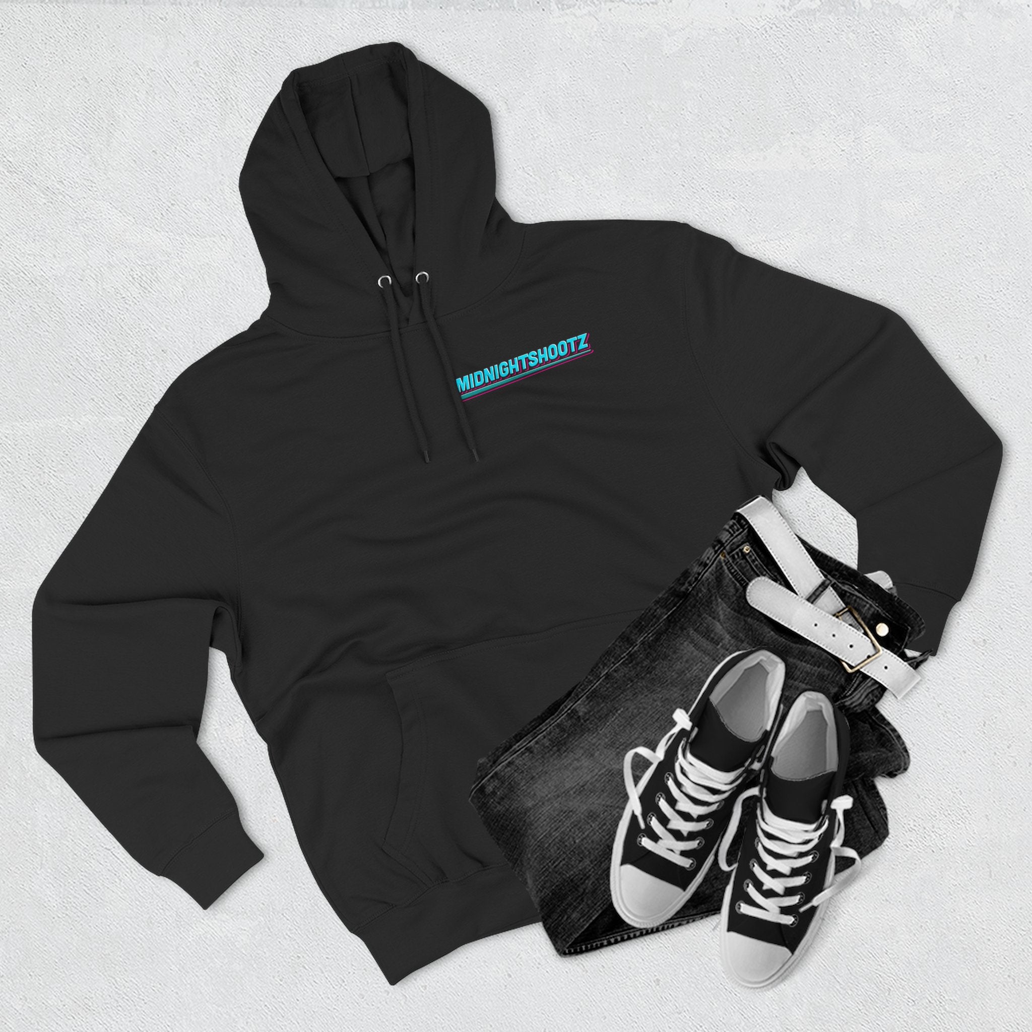 Hoodie — "Boobs, Beers, and Burnouts" Retro Racing Graphic