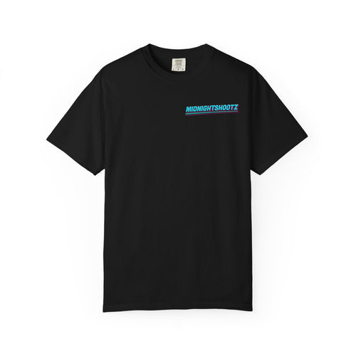 Boobs, Beers & Burnouts Graphic T-Shirt — Retro Neon Car Meet Tee