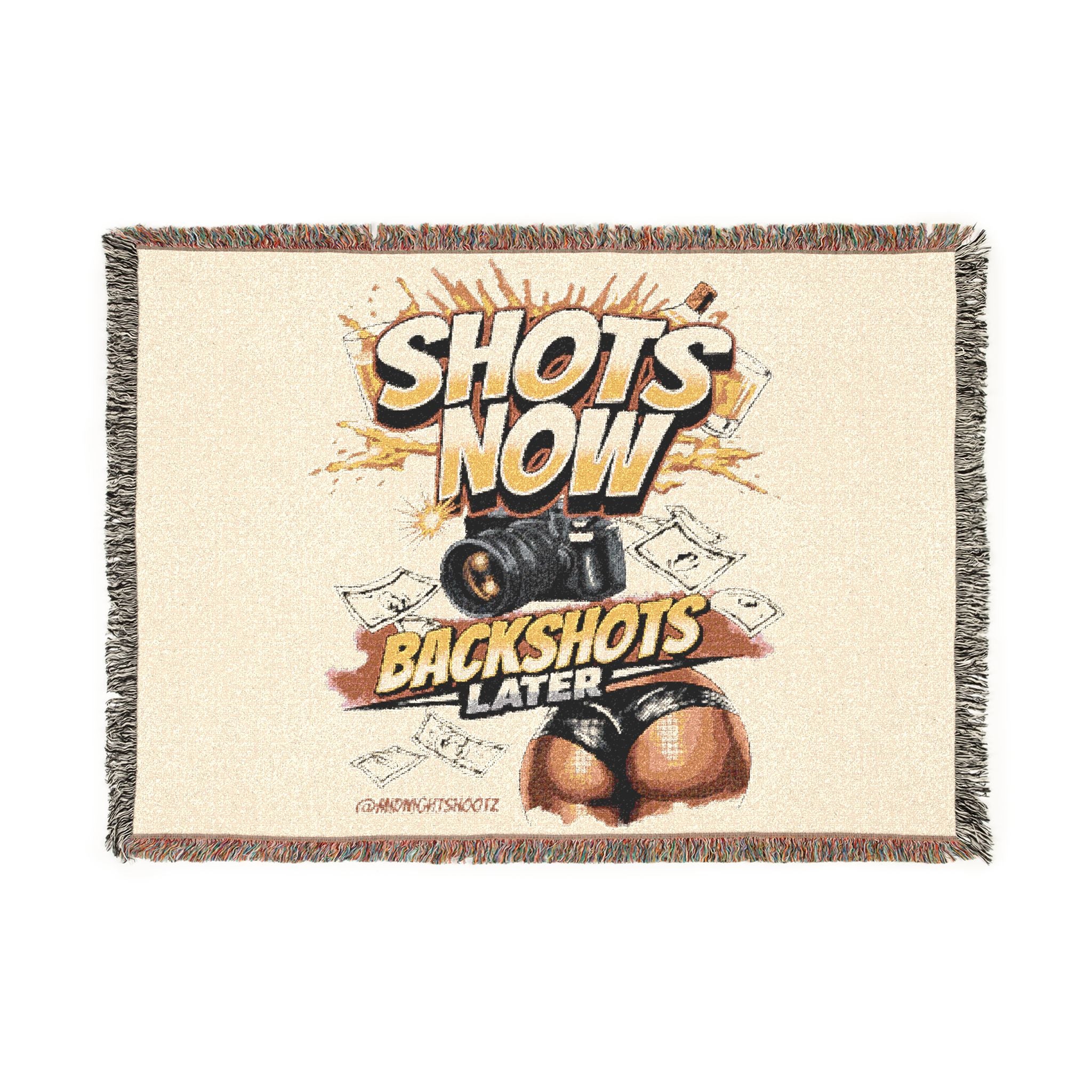 Shots Now Woven Blanket