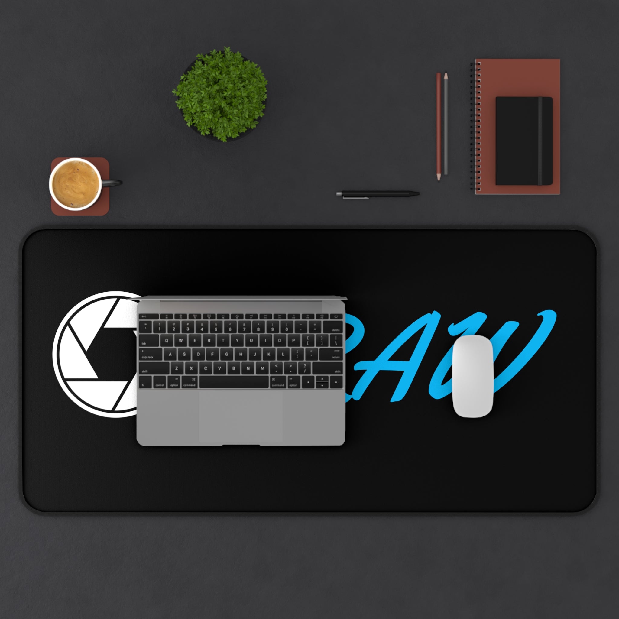 "Only Raw" Desk Mat