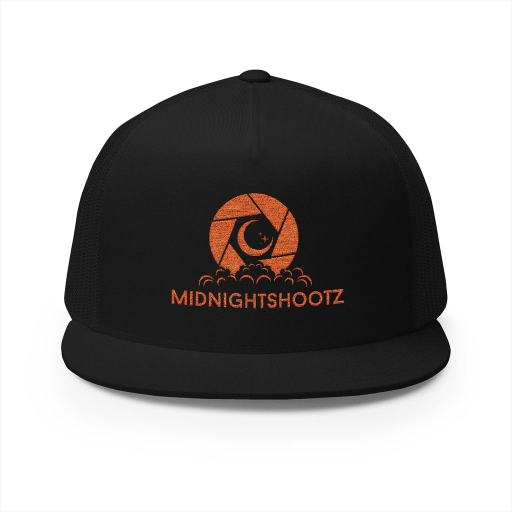 Orange Midnightshootz Flat Bill
