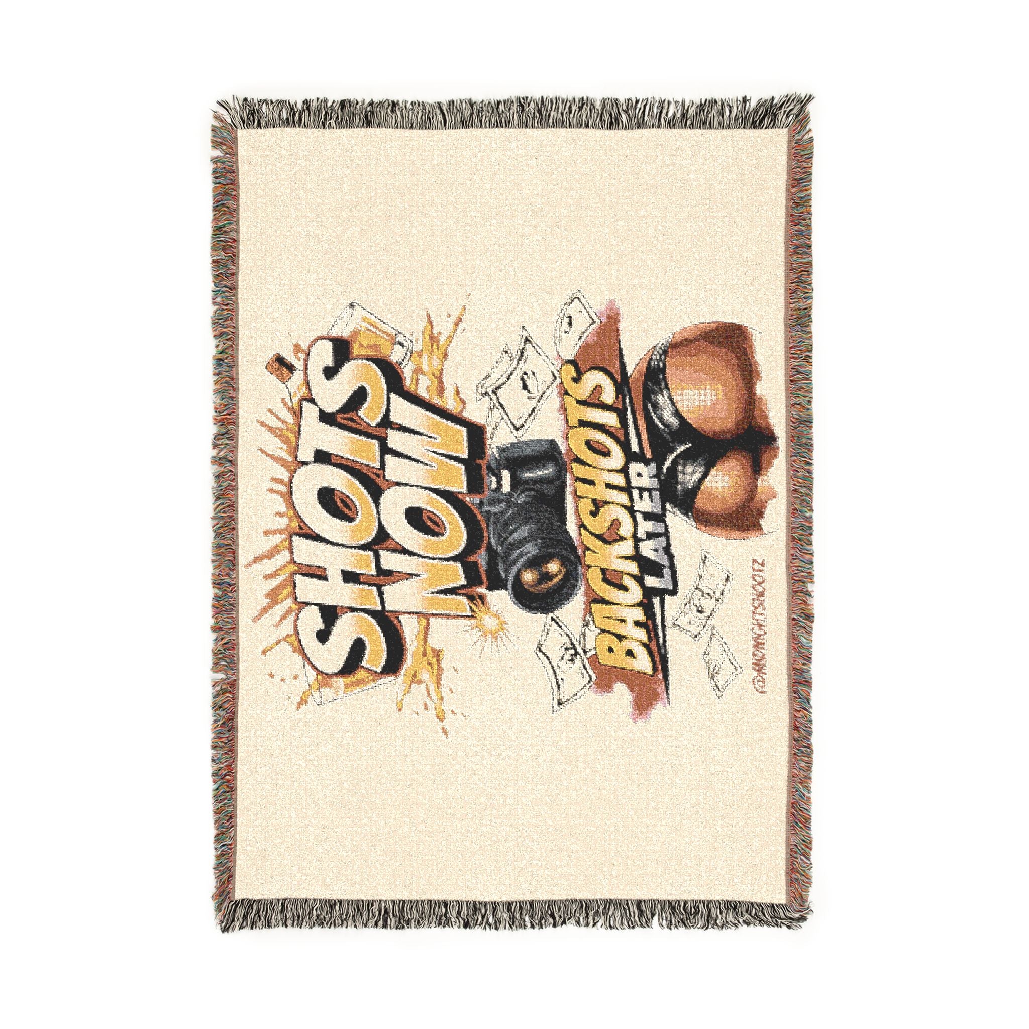 Shots Now Woven Blanket