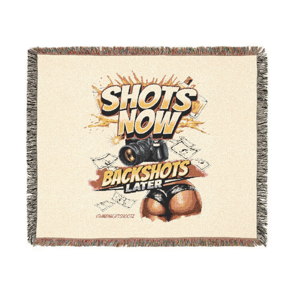 Shots Now Woven Blanket