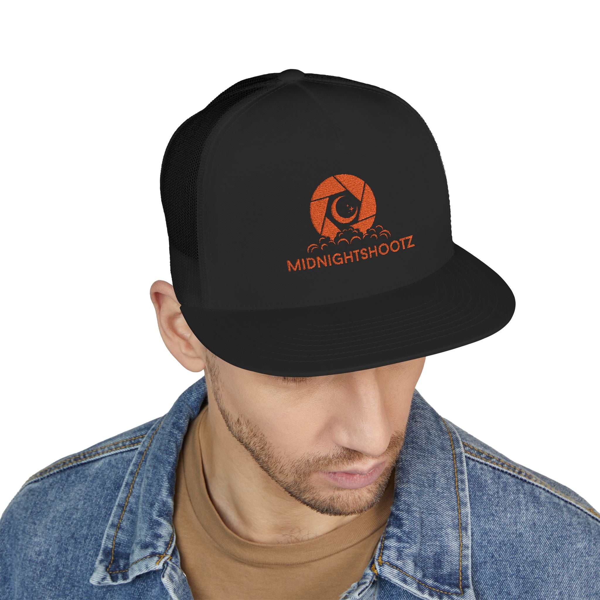 Orange Midnightshootz Flat Bill
