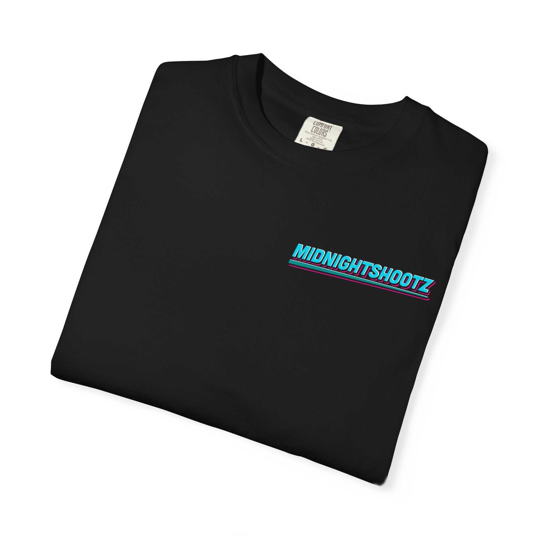 Boobs, Beers & Burnouts Graphic T-Shirt — Retro Neon Car Meet Tee